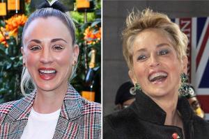 Perfekt gecastet: Sharon Stone (re.) wird Kaley Cuocos Mutter spielen.