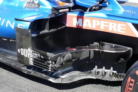 F1-Technik 2022 - Bargeboards & Seitenkästen