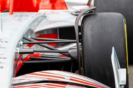 F1-Technik Reglement 2022 - Vorderachse / Räder