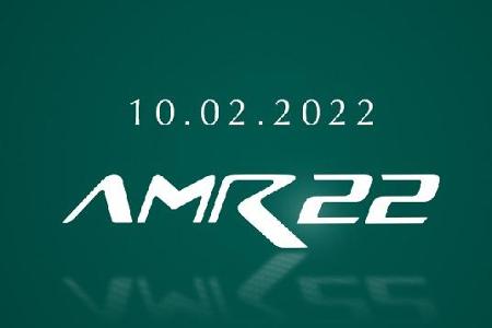 Der neue Aston Martin AMR22 wird in weniger als einem Monat vorgestellt Der neue Aston Martin AMR22 wird in weniger als einem Monat vorgestellt