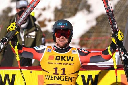 Abfahrt in Wengen: Kilde siegt, Deutsche schwach, Ärger um Kriechmayr Abfahrt in Wengen: Kilde siegt, Deutsche schwach, Ärger um Kriechmayr