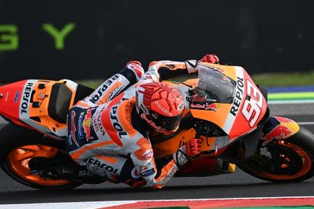 Marquez zurück auf dem Motorrad: Marquez zurück auf dem Motorrad: