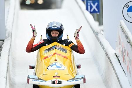 Bob: Nolte verpasst Gesamtweltcup knapp - Kalicki Europameisterin in St. Moritz Bob: Nolte verpasst Gesamtweltcup knapp - Kalicki Europameisterin in St. Moritz
