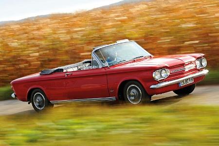 Chevrolet Corvair Monza Spyder, Seitenansicht