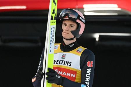 DSV-Adler nach Geiger-Sturz nur auf Rang sechs - Österreich siegt DSV-Adler nach Geiger-Sturz nur auf Rang sechs - Österreich siegt