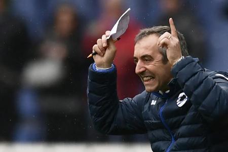 Medien: Sampdoria setzt Giampaolo als neuen Trainer ein Medien: Sampdoria setzt Giampaolo als neuen Trainer ein