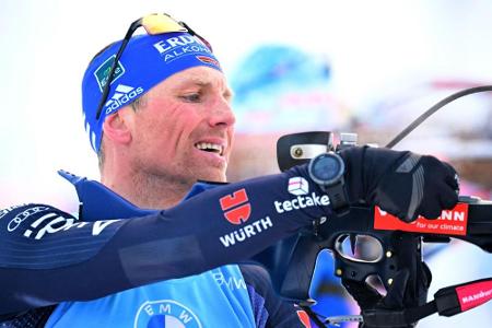 Biathlon-Staffel läuft in Ruhpolding erstmals aufs Podium Biathlon-Staffel läuft in Ruhpolding erstmals aufs Podium