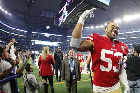 NFL: Nzeocha überrascht mit 49ers NFL: Nzeocha überrascht mit 49ers