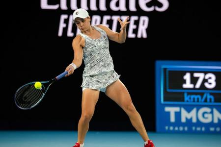 Noch drei Siege bis zum Heimsieg: Barty im Viertelfinale von Melbourne Noch drei Siege bis zum Heimsieg: Barty im Viertelfinale von Melbourne