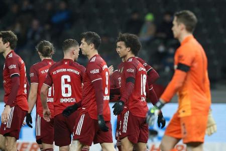 Mit Kimmich im Zentrum: FC Bayern siegt in Berlin Mit Kimmich im Zentrum: FC Bayern siegt in Berlin