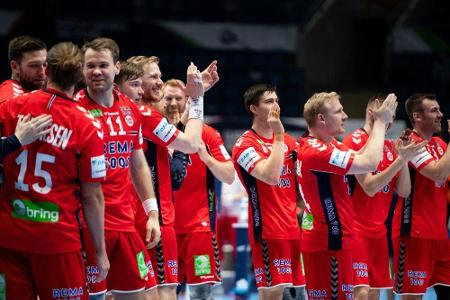 Handball-EM: Kantersieg für Norwegen - auch Schweden gewinnt Handball-EM: Kantersieg für Norwegen - auch Schweden gewinnt