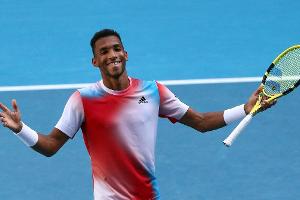 Auger-Aliassime sorgt mit Viertelfinaleinzug für Novum