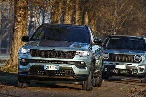 Neue Hybridantriebe für die kompakten Jeep-Modelle