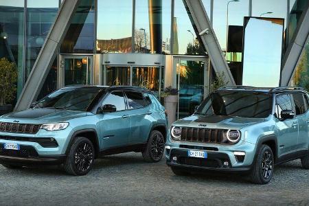 Jeep Compass und Renegade E-Hybrid 2022 Jeep Compass und Renegade E-Hybrid 2022