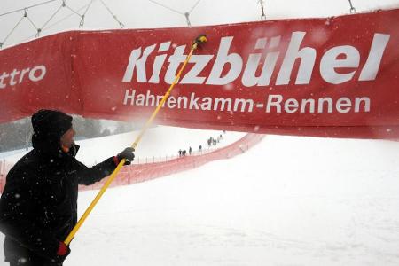 Wind in Kitzbühel: Streif wird verkürzt Wind in Kitzbühel: Streif wird verkürzt
