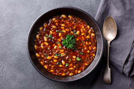 Bohnensuppe Eisen