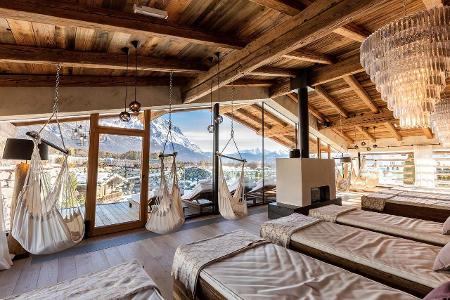Wellness Heaven Bester Service Alpenresort Schwarz