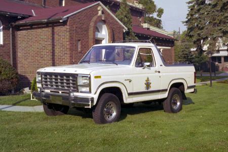 Ford Bronco Pope Francis Center First Edition