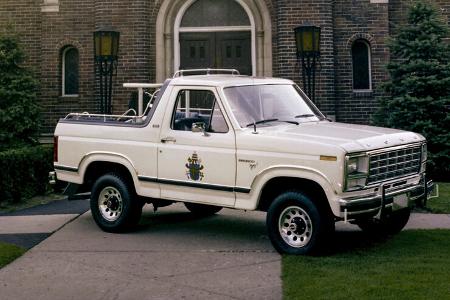 Ford Bronco Pope Francis Center First Edition