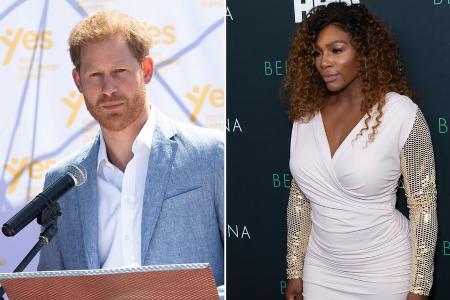 Prinz Harry bekommt Unterstützung von Serena Williams Prinz Harry bekommt Unterstützung von Serena Williams