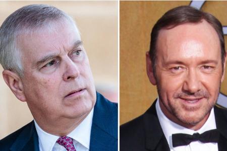 Ausgerechnet Kevin Spacey soll Prinz Andrew aus der Patsche helfen Ausgerechnet Kevin Spacey soll Prinz Andrew aus der Patsche helfen