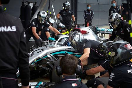 Valtteri Bottas - Mercedes W09 - Testfahrten - Silverstone - Juni 2020