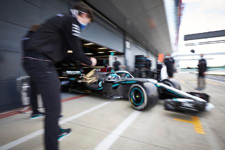 Valtteri Bottas - Mercedes W09 - Testfahrten - Silverstone - Juni 2020