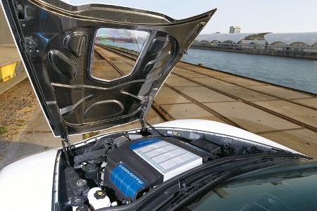 Corvette ZR1, Motorhaube, Motor