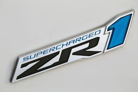 Corvette ZR1, Emblem, Typenbezeichung
