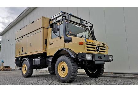Blissmobil Lifting Top auf Unimog (2021) Blissmobil Lifting Top auf Unimog (2021)