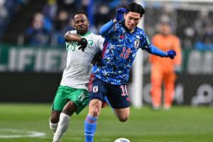 Liverpool-Stürmer Minamino trifft: Japan besiegt Saudi-Arabien