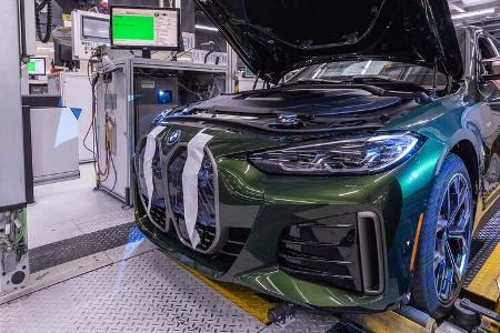 BMW i4 Produktion Werk München Elektroauto