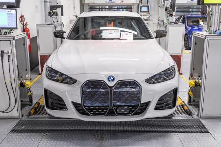 BMW i4 Produktion Werk München Elektroauto