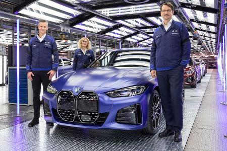 BMW i4 Produktion Werk München Elektroauto