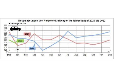 Neuzulassungen Januar 2022