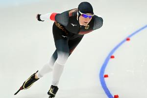 Pechstein über 3000 m abgeschlagen zur Rekord-Olympionikin