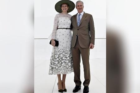 Königin Mathilde von Belgien versprüht Frühlingsstimmung in Dubai