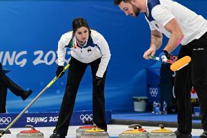 Mixed Doubles: Curling-Team aus Italien schon im Halbfinale