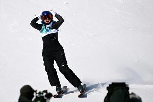 Freestyle-Gold für Chinas Superstar Gu - Peng unter den Zuschauern