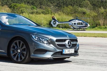 Das neue S-Klasse Cabriolet und der Airbus-Helicopter 