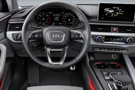 Die Innenausstattung ist wie von Audi gewohnt hochwertig