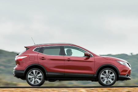 Der Qashqai überzeugt durch geringen Spritverbrauch