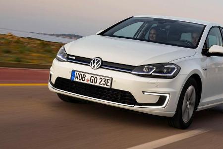 Der e-Golf ist nur an den Zierleisten als solcher zu erkennen