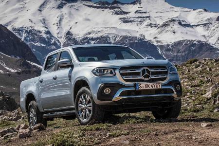 Mercedes X-Klasse: Jetzt auch den Pick-up im Angebot