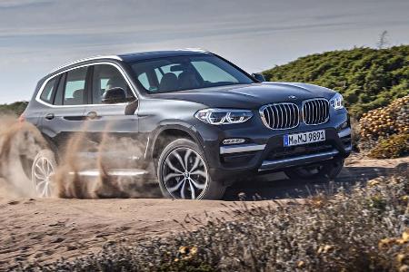 Auch geländetauglich: der neue BMW X3