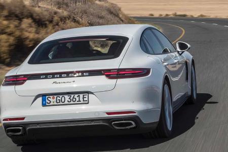 Der Porsche-Hybrid braucht täglich eine Dosis Strom