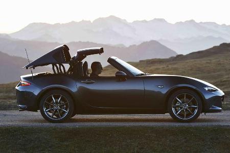 Oben ohne in 13 Sekunden: der neue Mazda MX-5 RF