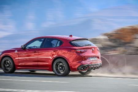 Auch das Design macht den Stelvio zum Verkaufsschlager