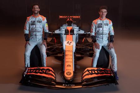 McLaren MCL35M - Gulf-Design - F1 - Formel 1 - GP Monaco 2021
