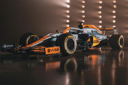 McLaren MCL35M - Gulf-Design - F1 - Formel 1 - GP Monaco 2021